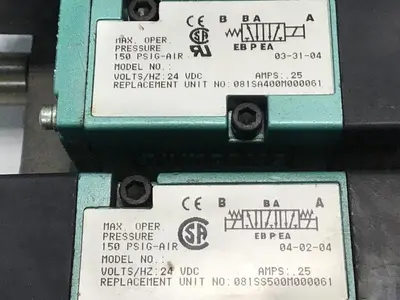 USED NUMATICS 081SS400M000061