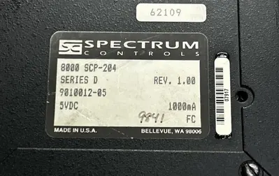 Used SPECTRUM 8000-SCP-204 Industrial Controls | Surplus Asset Holdings #1220541