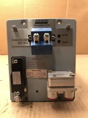 Foxboro 33C-AJ-U Temperature Transmitter 120VAC 19-23PSI 3-15PSI 80-200°F