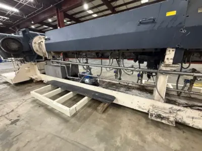 1994 6" Davis Standard Single Screw Extruder, 60IN60TPIH, 400hp, 34:1 L/D Screw and Barrel Extruder | INJECTION DEPOT GROUP (23)