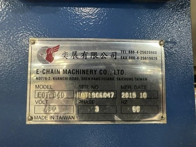 USED 2019 E-CHAIN "ECT 640"