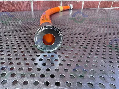 USED SAINT GOBAIN HOSSMP-16 PURE FIT 36" HOSE W/ 1" SANITARY FITTING 125PSI AT 20°C