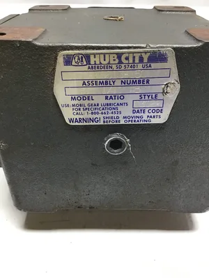 Hub City 50/0220-H00813-150 Gear Drive 1:1 Ratio 0302