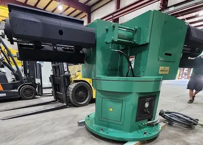 5,000 lbs x 26" W x .090" Minster Coil Servo Feed Line, DBL End Reel, Straightener, Servo Feeder