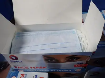 Amerishield 6.9" X 3.7" Disposable Face Masks