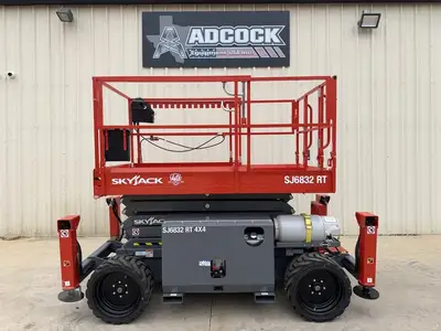 New | in-Stock 2026 SKYJACK SJ6832RT Scissor Lifters Texas US | Adcock Equipment USA #1519621