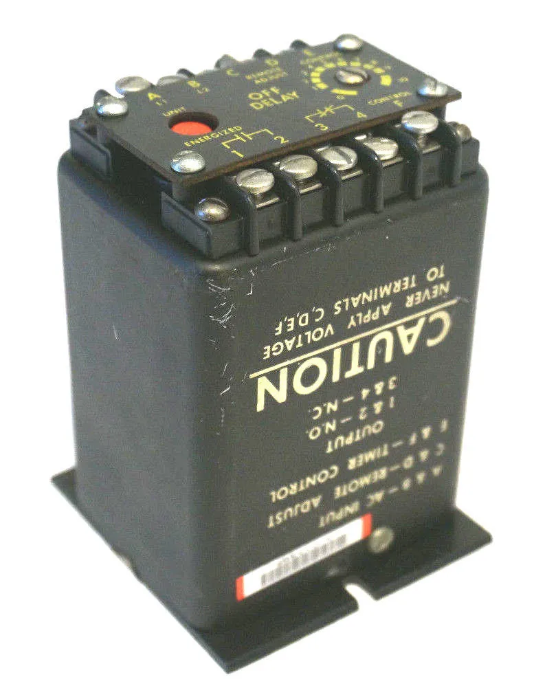 USED INDUSTRIAL SOLID STATE CONTROLS 1013-1C2B TIMER 10131C2B