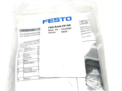 New | in-Stock Festo 552000 Terminal Blocks Michigan US | Maverick Industrial Sales #1392425