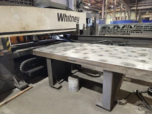 Used 2008 WHITNEY 3400 XP Plasma Combo Punches Florida US | Southern Fabricating Machinery Sales, Inc. #81332