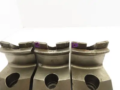 3-Jaw Lathe Chuck Jaws Set 2.75"W 3.5"L 4"H