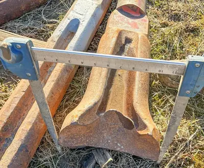 Used AFTERMARKET 12" DIAMETER X 33" LENGTH CABLE TOOL DRILLING CHISEL BIT Construction Equipment Parts Pennsylvania US | East West Machinery & Drilling #1417989