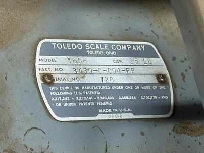 Used _UNKNOWN_ _UNKNOWN_ Food Scales Michigan US | Miedema Asset Management Group #1384051