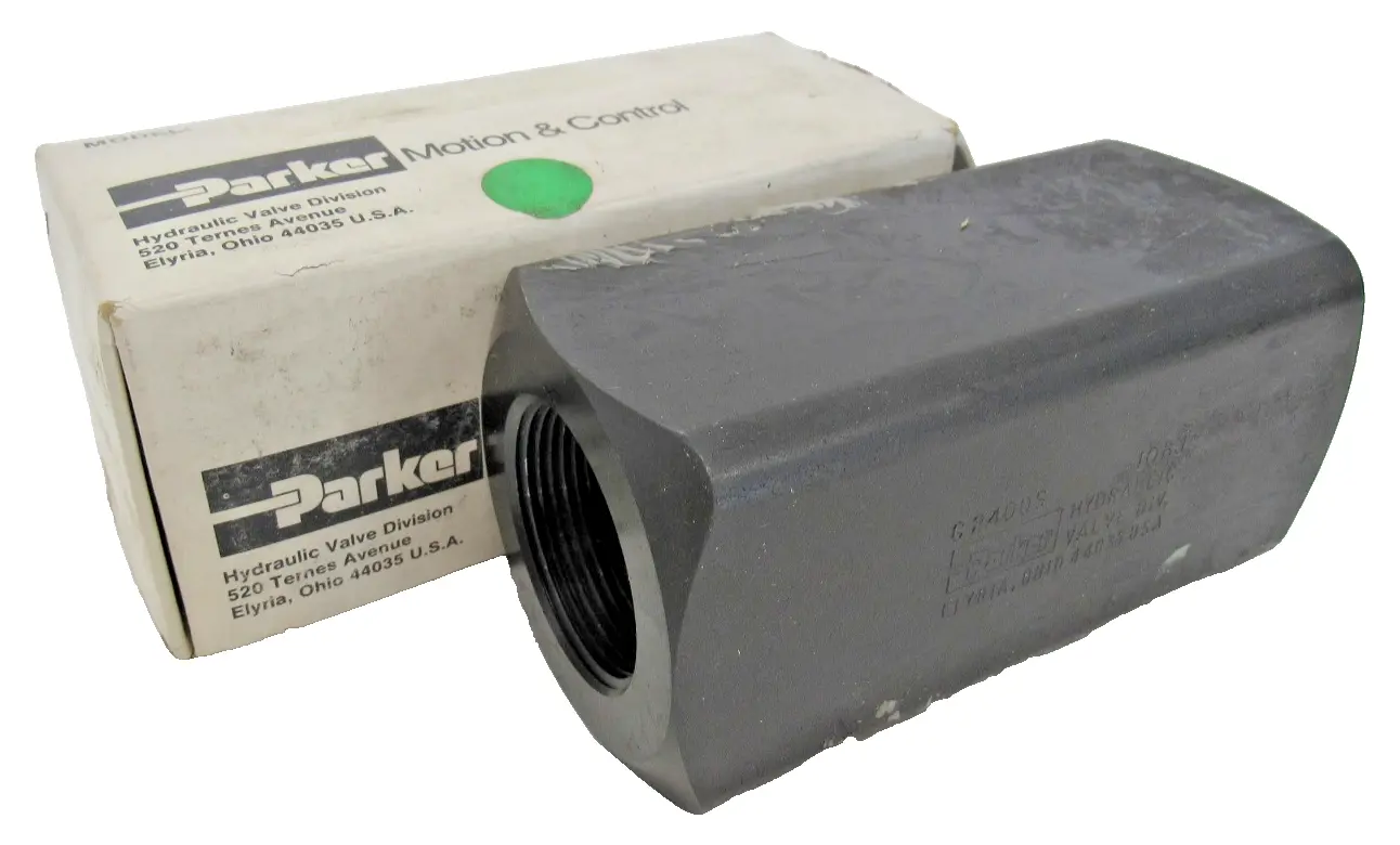 NEW PARKER C2400S-10BJ HYDRAULIC VALVE 3000PSI C2400S 10BJ
