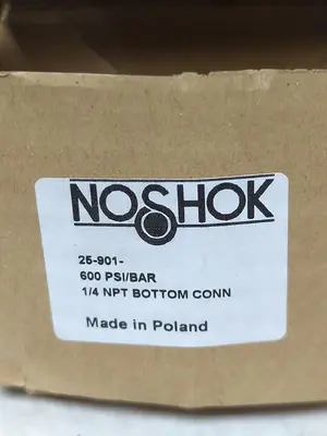 New | in-Stock NOSHOK 25-901-600 Universal Pressure Meters Ohio US | Surplus Asset Holdings #1247063