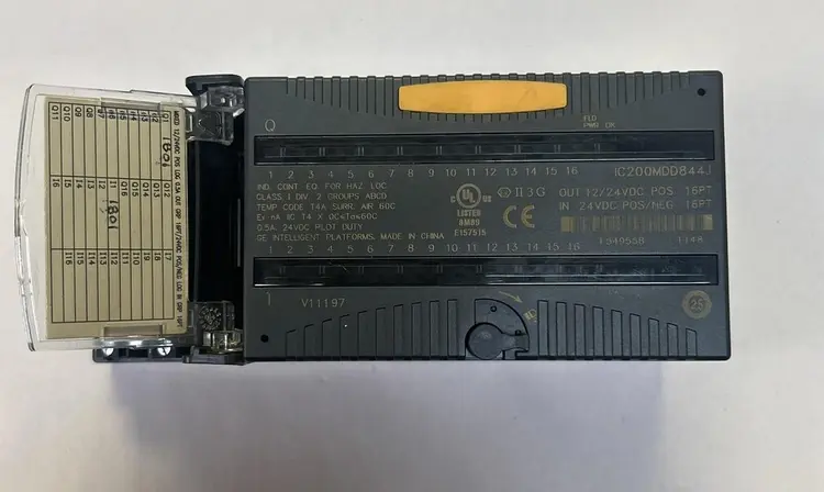 Used GE FANUC IC200MDD844J Industrial Controls Ohio US | Surplus Asset Holdings #1237332