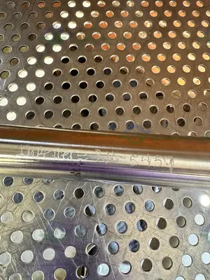 Used 39" STAINLESS STEEL MIXING SHAFT 1" DIAMETER W/ 10" IMPELLER Agitator Shaft California US | Equipment Lab #1415099