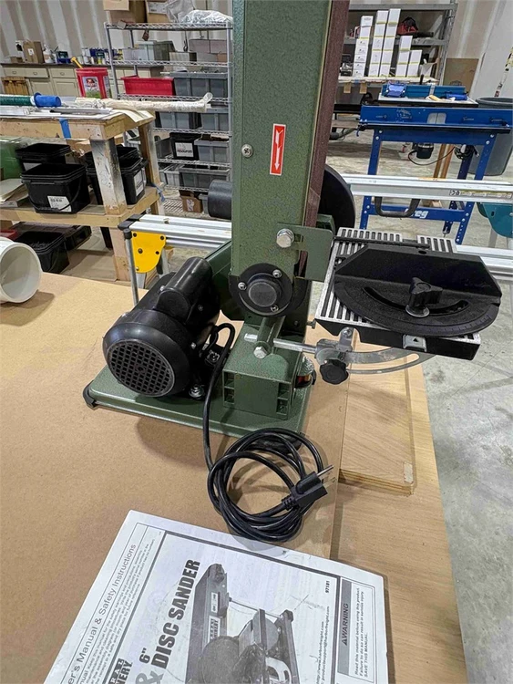 Used CENTRAL MACHINERY _UNKNOWN_ Disc Belt Sanders (woodworking) Texas US | MachineryMax #1322528
