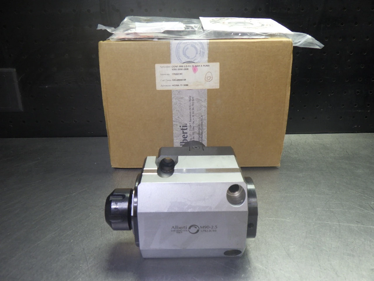 Alberti BMT55 ER25 Right Angle Head For BMT55 Machines M90-2.5 RI (LOC694)