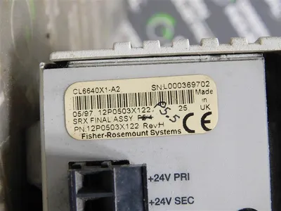 Fisher Rosemount 12P0503X122 Provox Intelligent Device Interface Rev.H P5.5 Used