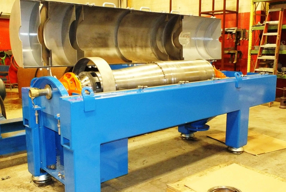 Alfa-Laval LYNX 400 drilling mud decanter centrifuge, 316SS.