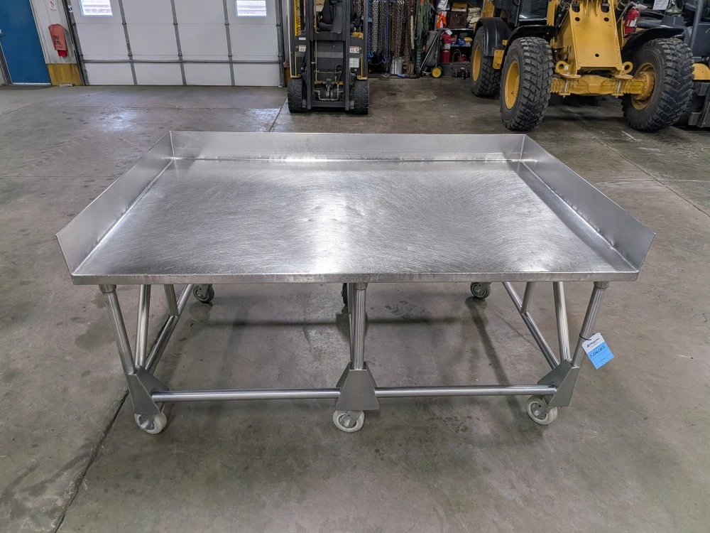 Heavy-Duty Stainless-Steel Table