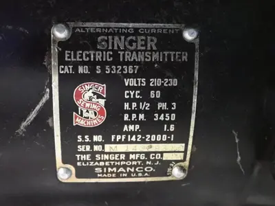 Union Special 8" Throat Sewing Machine