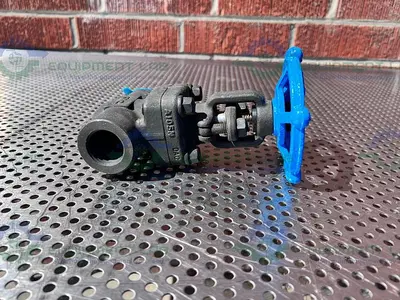 USED LOT OF 2 - GWC A105 VALVE 1" CLASS 800
