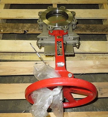 6"-150 Vaas Knife Gate Valve Hand Wheel Operated