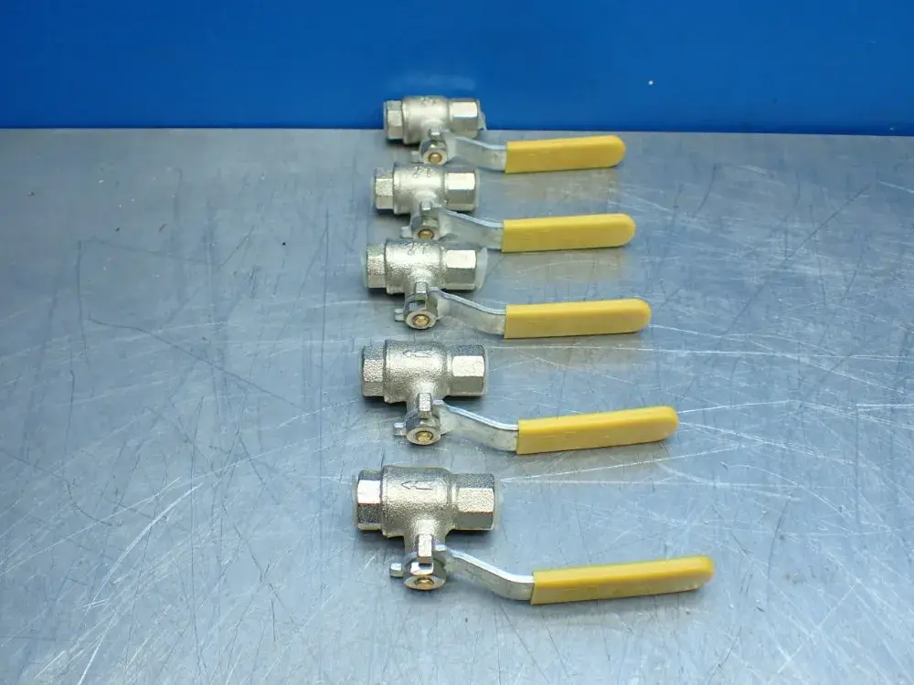 Unknown Five, 1/4" Ball Valves. - 1/4-600