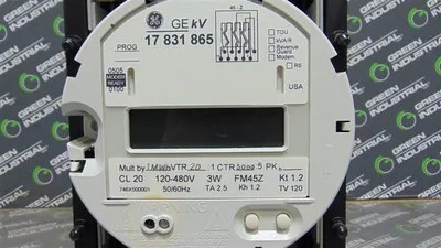 General Electric 746X500001 Digital Watt-Hour Meter Used