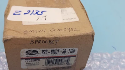 NEW Gates P28-8MGT-30 1108  Belt Sprocket GT2 PowerGrip 77083028 1108 Taper