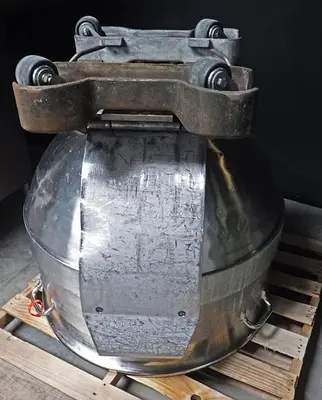 USED AMF GLENN 74-36 MIXER, 340 QUART WITH BOWL GUARD, FLAT BEATER AND TWO BOWLS