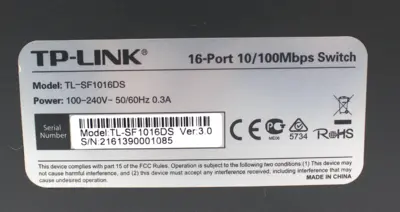 USED TP-LINK TL-SF1016DSDS
