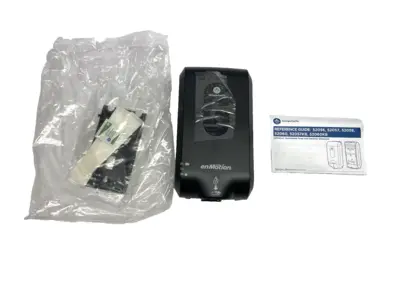 USED GEORGIA-PACIFIC ENMOTION GEN2 AUTOMATED TOUCHLESS SOAP SANITIZER DISPENSER
