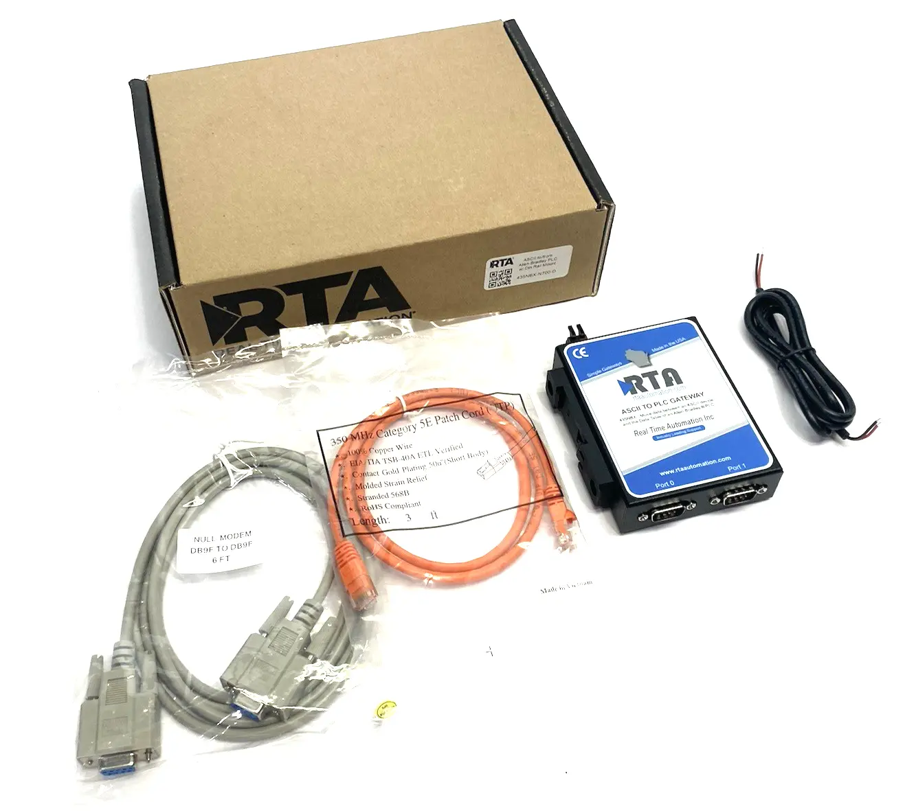 USED REAL TIME AUTOMATION ASCII TO ALLEN BRADLEY PLC GATEWAY RS232/485/422