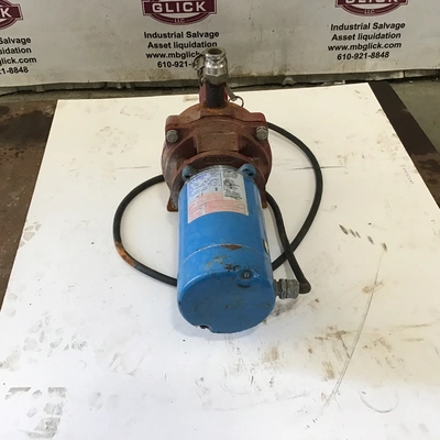 Goulds Pump with A.O Smith C48A93A06 Electric Motor 1/2HP 115/230V 3450RPM