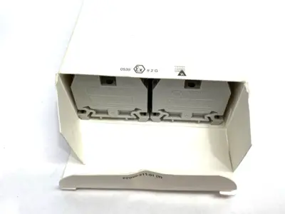 USED ALLEN-BRADLEY SER. C SPACE-SAVER TERMINAL BLOCK GRAY BOX OF 50