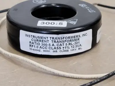 USED INSTRUMENT TRANSFORMERS, INC. RL-301