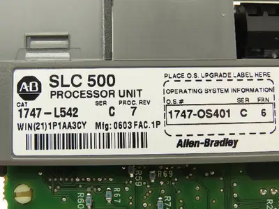 Allen Bradley 1747-L542 SLC 5/04 Processor Unit Ser C 1747-OS401 Ser C FRN 6