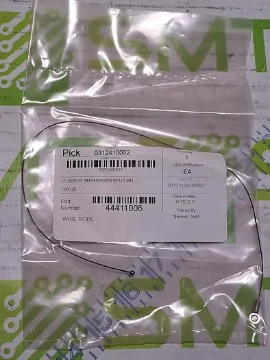 UNIVERSAL INSTRUMENTS 44411006 WIRE ROPE - BRAND NEW