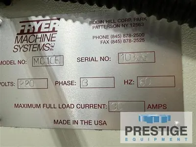 USED 2006 FRYER MC-10E