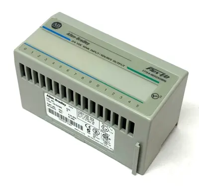Used Allen-Bradley Ser A Flex I/O Combination Module 10-Sink In 6-Source Out PLC Processors Michigan US | Maverick Industrial Sales #1389232