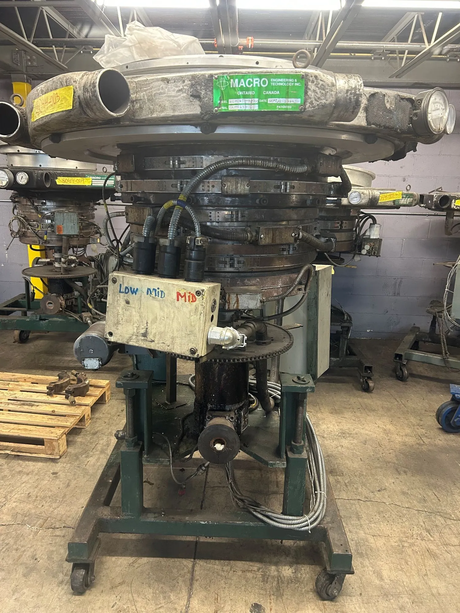 USED 1989 GLOUCESTER blown  film die