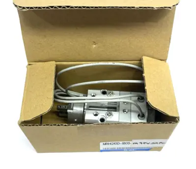 Used SMC Pneumatic Rotary Gripper Module, w/ Auto Switches Rotary Actuators Michigan US | Maverick Industrial Sales #1389152