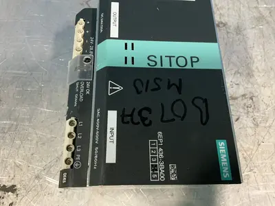 Used SIEMENS 6EP14363BA00 DIN Rail Power Supplies Ohio US | HGR 24 #1406043