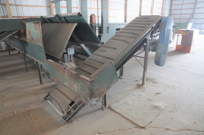 Automated Lumber Handling Tilt Hoist and Material Handling for Planer or Rip Line