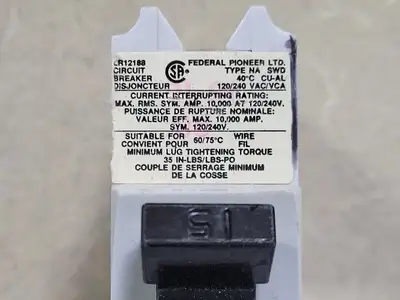 USED FEDERAL PIONEER NA115