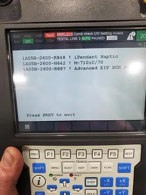 USED FANUC M-710IC/70
