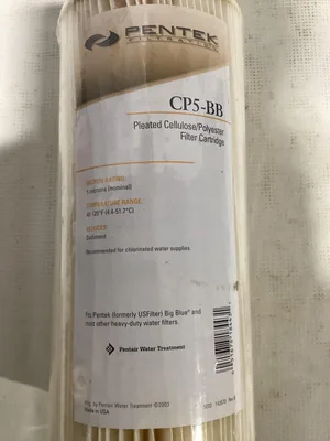Pentek CP5-BB Pleated Water Treatment Filter Cartridge -NOS
