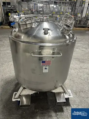 USED Precision 600 Liter Precision Stainless Reactor, 316L S/S, 45/100#